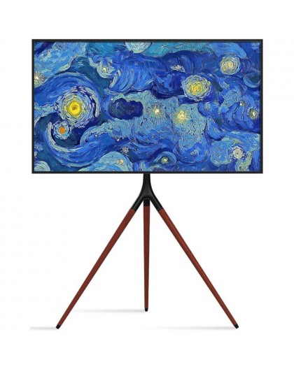 Techly ICA-TR18SAM TV mount 165.1 cm (65") Walnut