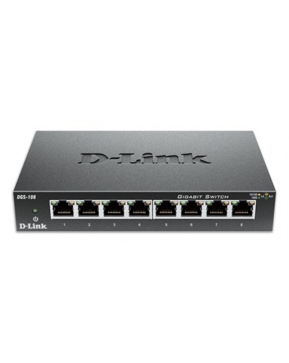D-Link DGS-108 Black