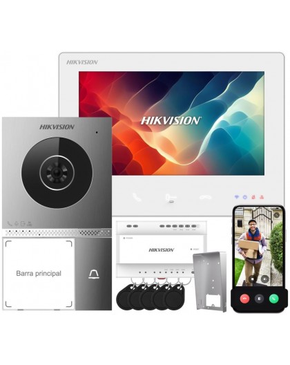 Hikvision 2-wire Video Intercom Set DS-KIS705EY