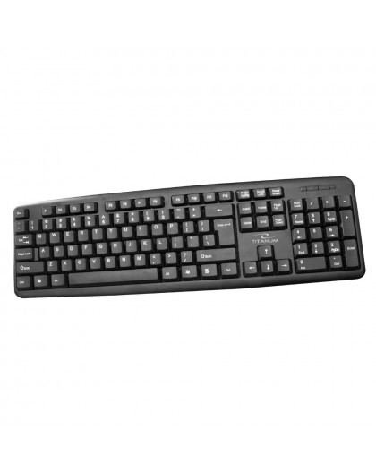 Titanum TK101 keyboard USB Black
