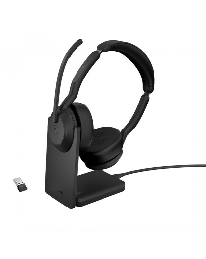 Jabra Evolve2 55 - Link380a MS Stereo (Including Stand)