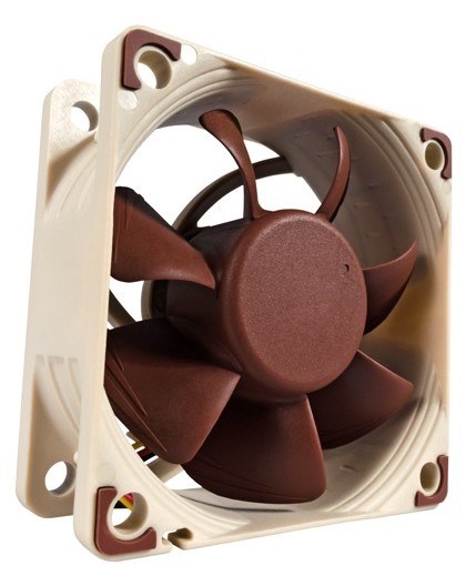 Noctua NF-A6X25 FLX computer cooling system Computer case Fan 6 cm Brown