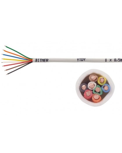 ALARM CABLE BITNER YTDY 8X0.5 - 100M