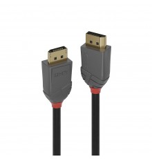 Lindy 10m DisplayPort 1.2 Cable, Anthra Line
