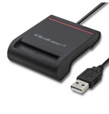 Qoltec Smart chip ID card scanner