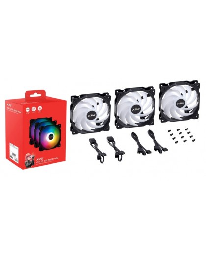 XPG VENTO 120 ARGB PWM (3pack) Black