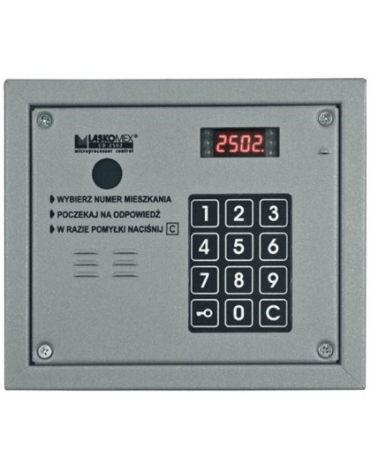 Audio panel with RFID key reader Laskomex