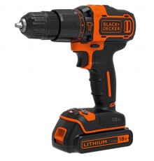 Black & Decker BDCHD18KB-QW Drill Keyless Black, Orange