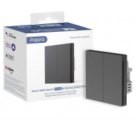 Aqara Smart Wall Switch H1 Grey Double without neutral