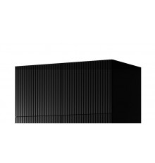 Wardrobe PAFOS 2D BASE 90x55.5x45 Black matt