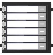 Call module (6 buttons) HIKVISION DS-KD-KK