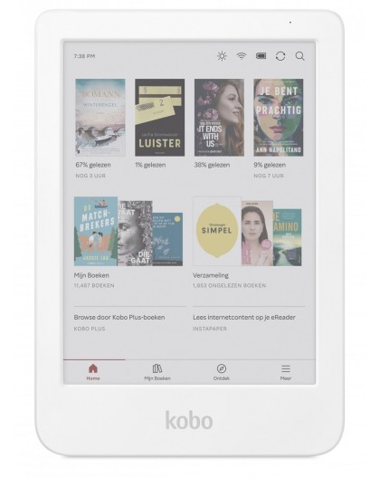 Kobo Clara Colour e-book reader Touchscreen 16 GB Wi-Fi White