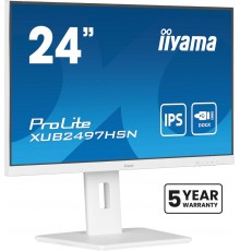 iiyama ProLite 24" IPS technology panel with USB-C dock and RJ45 (LAN)