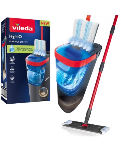 Vileda H2prO flat mop