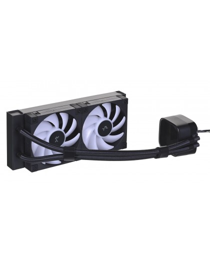 DeepCool LD240 Processor All-in-one liquid cooler 12 cm Black 1 pc(s)