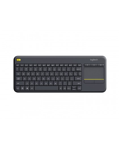 Logitech K400 Plus keyboard RF Wireless Dutch Black