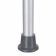 Round aluminium shower stool