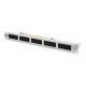 Digitus CAT 3 ISDN patch panel, unshielded, grey