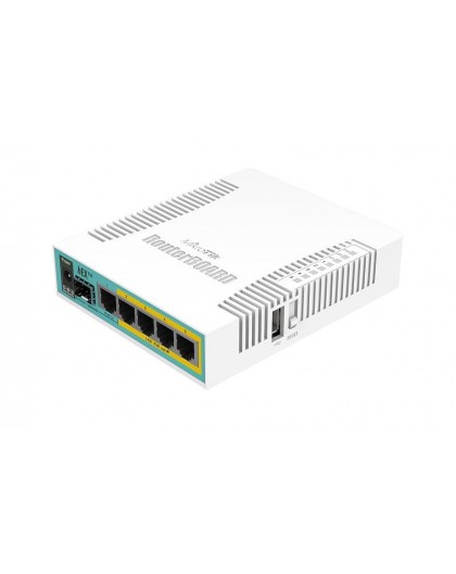 Mikrotik hEX PoE wired router White