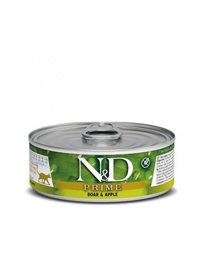 FARMINA N&D CAT PRIME BOAR & APPLE 70g