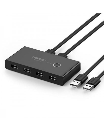 Ugreen 30767 interface hub USB 2.0 Black
