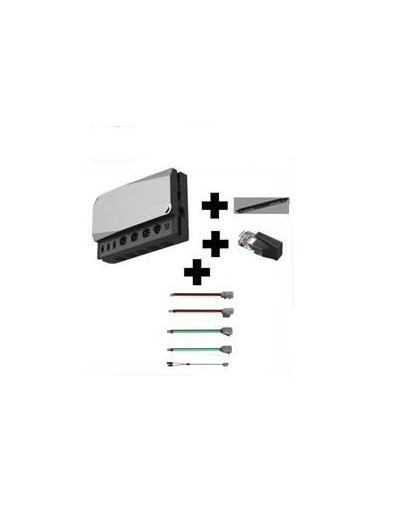 ECOFLOW connector with dual mount