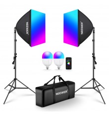 Softbox NEEWER NK800 RGB | 2-pack set