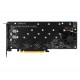 Asrock Hyper Quad M.2 interface cards/adapter Internal