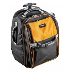 Assembly backpack on wheels