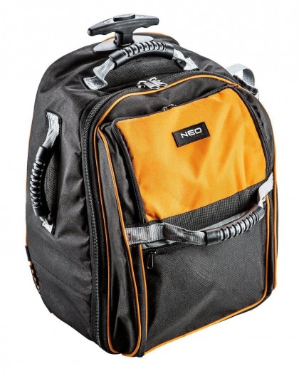Assembly backpack on wheels