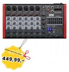 DNA CM8-DSP - Mikser audio, USB, MP3, Bluetooth, Phantom