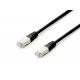 Equip Cat.6A Platinum S/FTP Patch Cable, Black, 5.0m , 5pcs/set