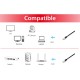 Equip Cat.6A Platinum S/FTP Patch Cable, Black, 5.0m , 5pcs/set