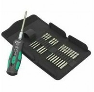 Socket set 1/2" on rack, 15pcs.