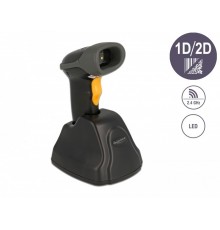 Delock 2.4 GHz Barcode Scanner 1D & 2D