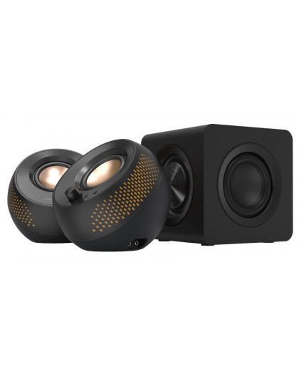Creative Labs Creative Pebble X Plus speaker set 30 W Universal Black 2.1 channels Bluetooth