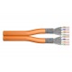 Installation cable duplex DIGITUS cat.7, S/FTP