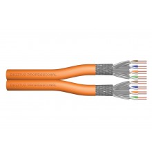 Installation cable duplex DIGITUS cat.7, S/FTP