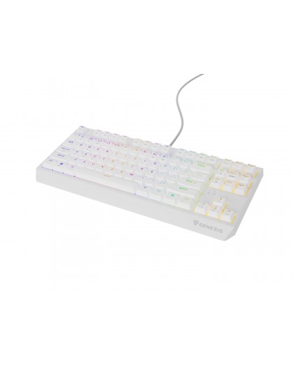 GENESIS Thor 230 TKL keyboard Gaming USB + RF Wireless + Bluetooth QWERTY White