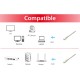 Equip Cat.6A Platinum S/FTP Patch Cable, Grey, 5.0m, 5pcs/set