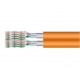 Equip Cat.7 S/FTP Duplex Installation Cable, LSZH, Solid Copper, 500m