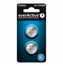 Lithium batteries everActive CR2032 - blister 2 pcs