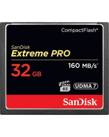 SD CompactFlash Card 32GB SanDisk Extreme Pro