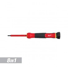 Screwdriver bits with 1000V handle, 50 pcs.