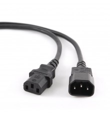 Gembird PC-189 power cable Black C14 coupler
