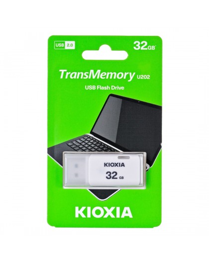 Kioxia TransMemory U202 USB flash drive 32 GB USB Type-A 2.0 White