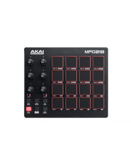 AKAI MPD 218 Pad controller MIDI USB Black