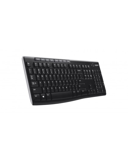 Logitech K270 keyboard RF Wireless QWERTY Black