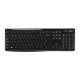 Logitech K270 keyboard RF Wireless QWERTY Black