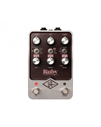 Universal Audio UAFX Ruby '63 Top Boost Amplifier - guitar effect